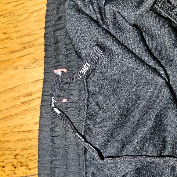 Victoria's Secret PINK BLACK WHITE Zebra Print Athletic Shorts Size Medium - Picture 4 of 6